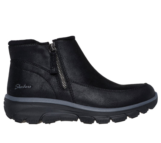 Skechers Ghete dama EASY GOING INTO FALL 168031 BLACK ID5074-BLK