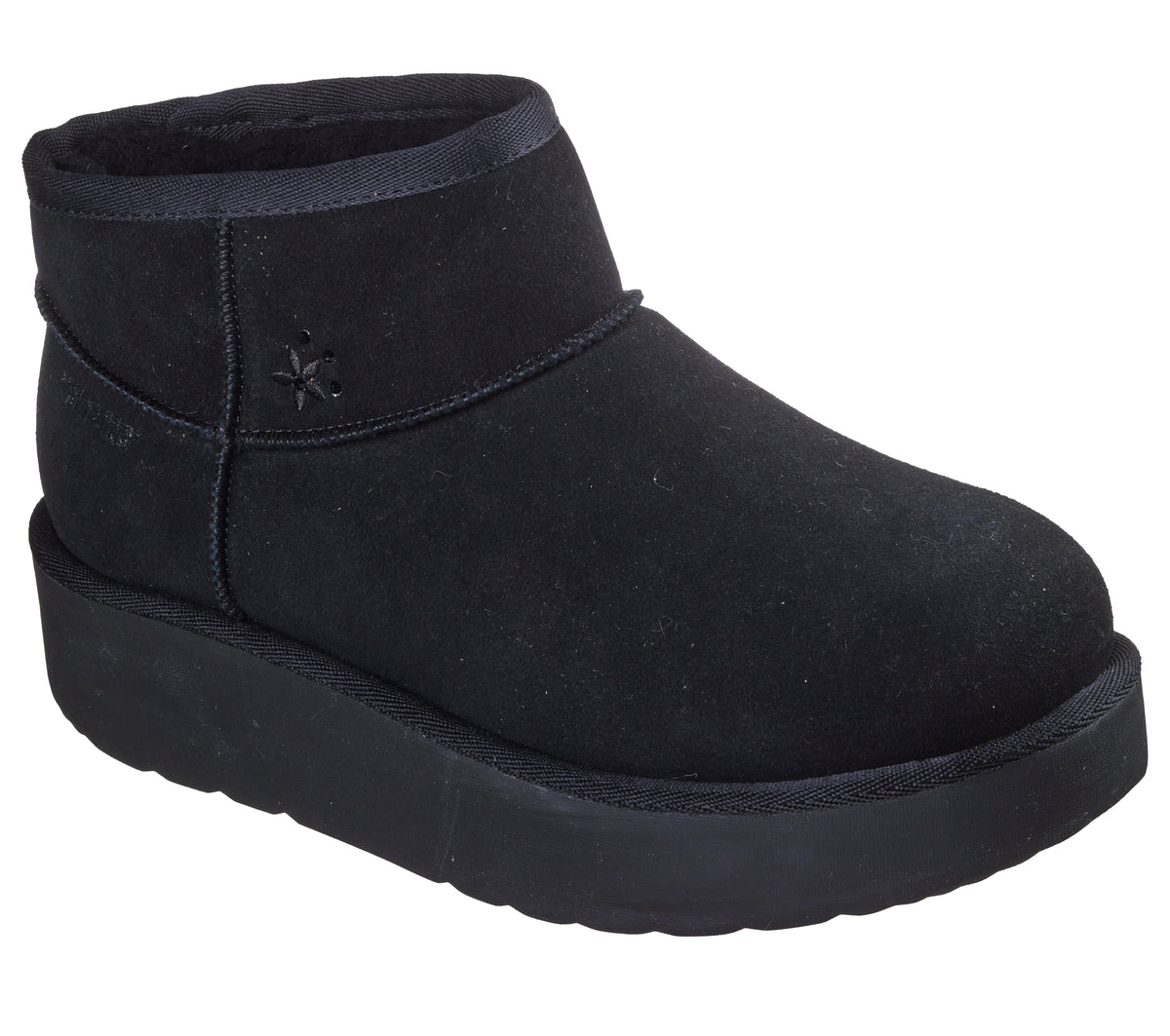 Skechers Ghete dama stil UGG KEEP COZY 169143 BBK ID5075-BBK