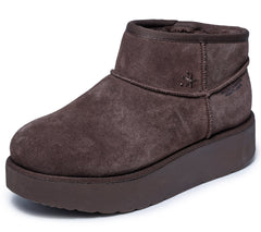 Skechers Ghete dama stil UGG KEEP COZY 169143 CHOCOLAT ID5075-CHOC