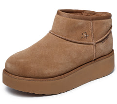 Skechers Ghete dama stil UGG KEEP COZY 169143 CHESTNUT ID5075-CSNT