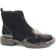 Epica Ghete dama D7A206 M121B G575A O7 I negru velur ID5100-NGV