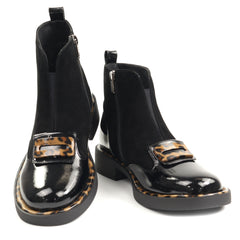 Epica Ghete dama D7A206 M121B G575A O7 I negru velur ID5100-NGV