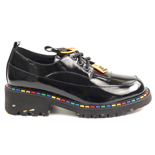 Epica Pantofi dama D7C696 M299 G575A Ian 01 L negru ID5102-NG