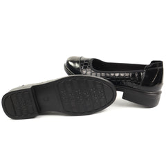Pass Collection Pantofi dama X4X470007A 01 O negru croco lac ID5105-NGCRL