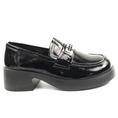 Pass Collection Pantofi dama X4X470009A 01 L negru lac ID5107-NGL
