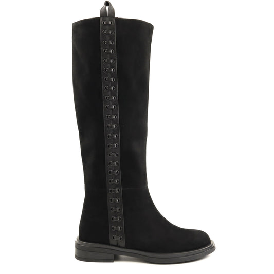 Fiore Fino Cizme dama 260163 negru velur ID5113-NGV