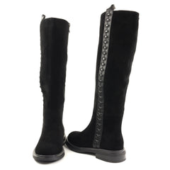 Fiore Fino Cizme dama 260163 negru velur ID5113-NGV