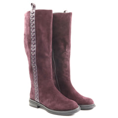 Fiore Fino Cizme dama 260164 mov velur ID5114-MOVV