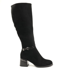 Fiore Fino Cizme dama 260932 negru velur ID5116-NGV