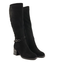 Fiore Fino Cizme dama 260932 negru velur ID5116-NGV