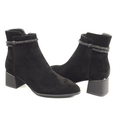 Epica Ghete dama K3K370038B 01 I negru velur ID5123-NGV