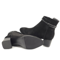 Epica Ghete dama K3K370038B 01 I negru velur ID5123-NGV