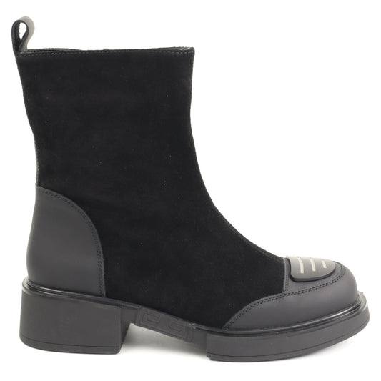 Epica Ghete dama V1BJ70009A 01 I negru velur ID5126-NGV