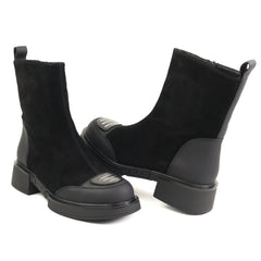 Epica Ghete dama V1BJ70009A 01 I negru velur ID5126-NGV