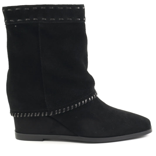 Fiore Fino Ghete dama 260396 negru velur ID5142-NGV