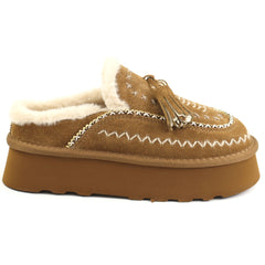 O-JOO Saboti dama stil UGG OL52506A TOBACCO ID5148-TOBA