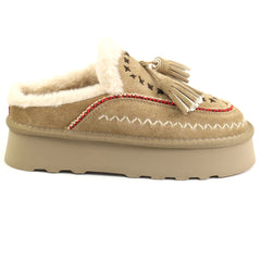 O-JOO Saboti dama stil UGG OL52506A TAUPE ID5148-TPE