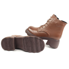 Formazione Ghete dama piele naturala 5008 BROWN ID5159-BRN