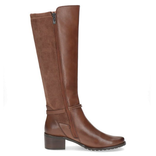 Caprice Cizme dama 9 25600 43 COGNAC/COMBINATION ID5164-CGNC