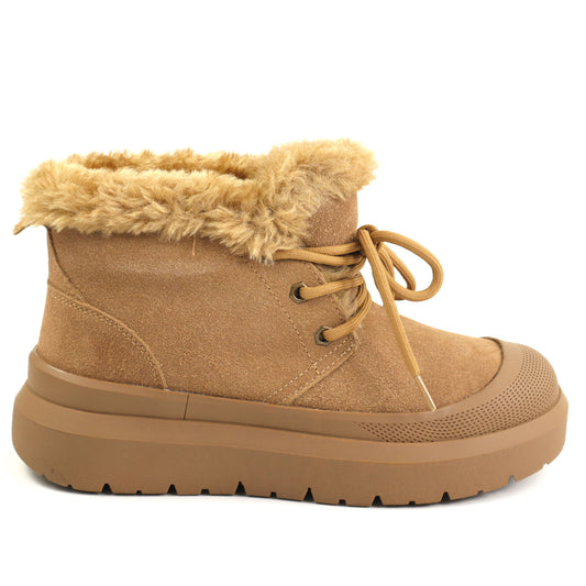 Energy Ghete dama stil UGG I1400 camel velur ID5212-CMLV