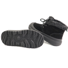 Energy Ghete dama stil UGG I1400 negru velur ID5212-NGV