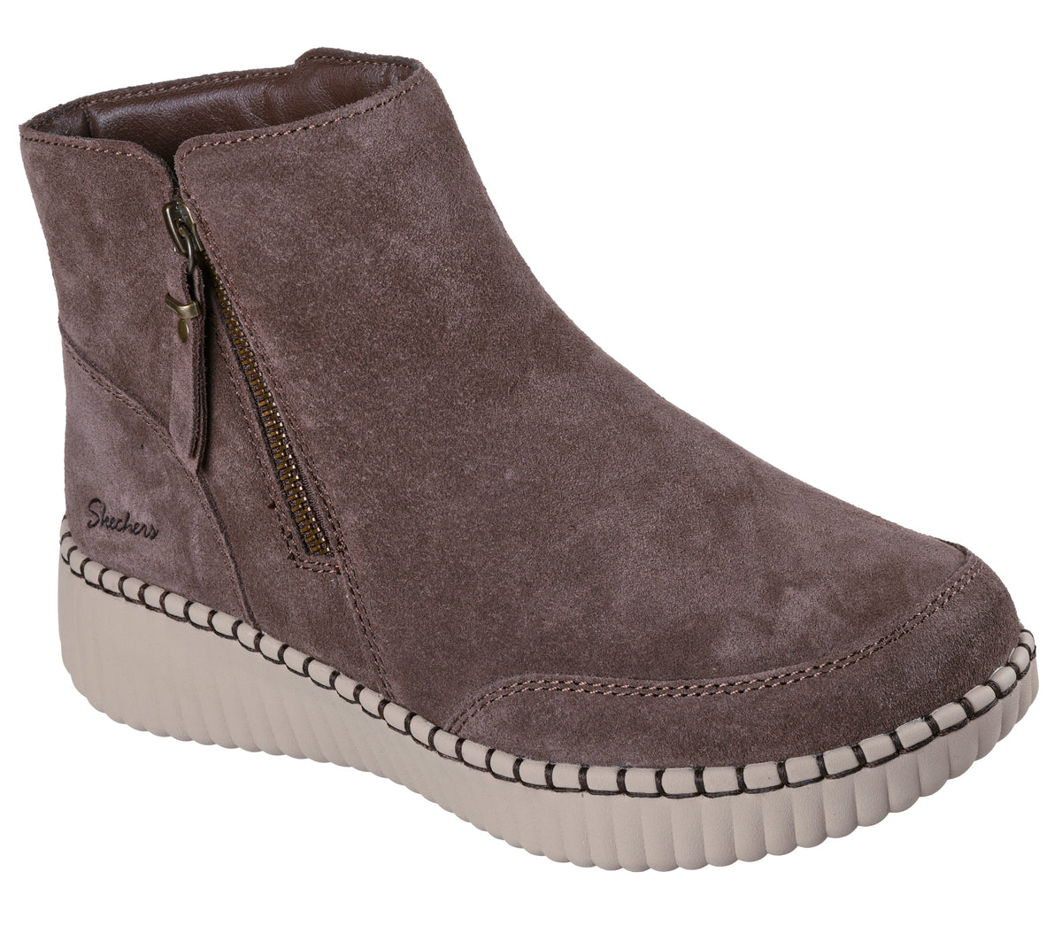 Skechers Ghete dama WILSHIRE BLVD  WEEKEND CRUSH 169086 CHOCOLAT ID5214-CHOC