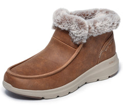 Skechers Ghete dama GLACIAL ULTRA COZY GETAWAY 144221 CHESTNUT ID5222-CSNT