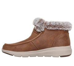 Skechers Ghete dama GLACIAL ULTRA COZY GETAWAY 144221 CHESTNUT ID5222-CSNT