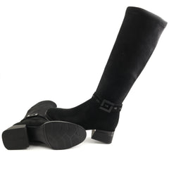 Feeling Cizme dama piele naturala 24 246 001 BLACK ID5227-BLK