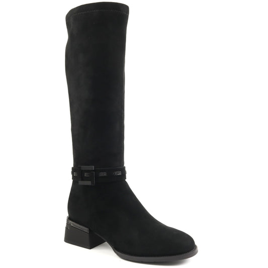 Feeling Cizme dama piele naturala 24 246 001 BLACK ID5227-BLK