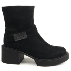 Feeling Ghete dama piele naturala  25 124 01 BLACK ID5228-BLK