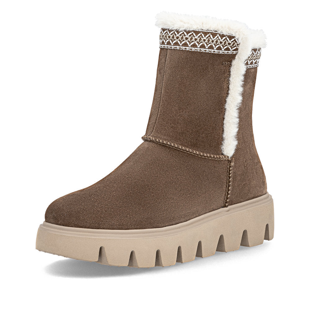 Rieker Ghete dama W2075 20 maro ID5233-MARO