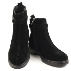 Pass Collection Ghete dama 8OWB70005B 01 I negru velur ID5241-NGV