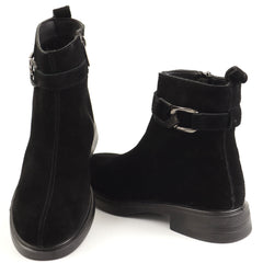 Pass Collection Ghete dama 8OWB70005B 01 I negru velur ID5241-NGV