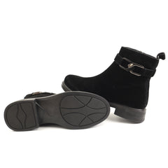 Pass Collection Ghete dama 8OWB70005B 01 I negru velur ID5241-NGV