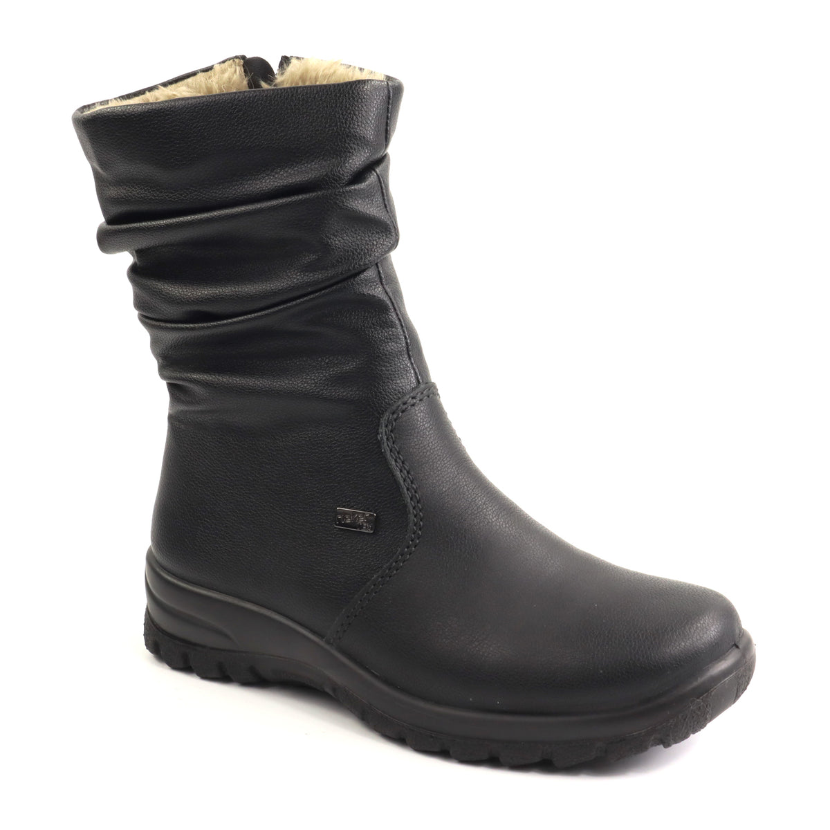 Rieker Cizme dama piele naturala Z7171 02 negru ID5247-NG