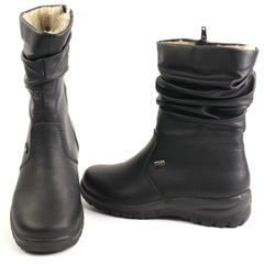 Rieker Cizme dama piele naturala Z7171 02 negru ID5247-NG