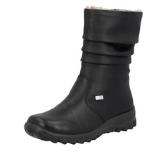 Rieker Cizme dama piele naturala Z7171 02 negru ID5247-NG