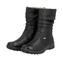 Rieker Cizme dama piele naturala Z7171 02 negru ID5247-NG
