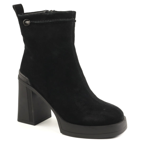 Epica Ghete dama H3DL70010B 01 I negru velur ID5264-NGV