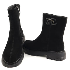 Pass Collection Ghete dama H3DL70038B 01 I negru velur ID5266-NGV