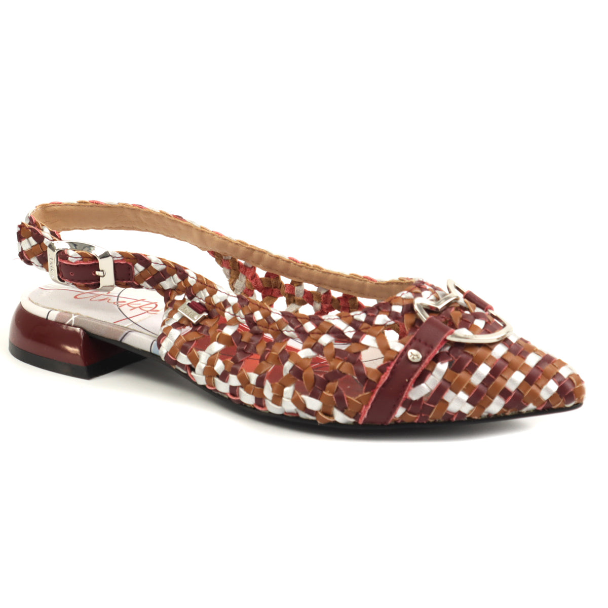 Anekke Pantofi dama primavara decupati 42391 416 ALBACETE 423 BURGUNDY ID5309-BURG