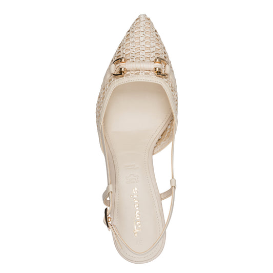 Tamaris Pantofi dama decupati 1 29634 44 IVORY ID5315-IVORY