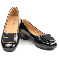 Anna Viotti Pantofi dama D111 3V92602 75 negru lac ID5324-NGL