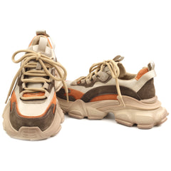 Franco Gerardo Pantofi dama piele naturala Y5758 2 CREAM/ORANGE ID5327-CROR