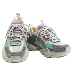 Franco Gerardo Pantofi dama Y5758 2 GREEN/PURPLE ID5327-GRPUR