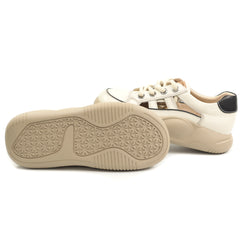 Feeling Pantofi dama decupati piele naturala 68883 BEIGE ID5328-BEIGE