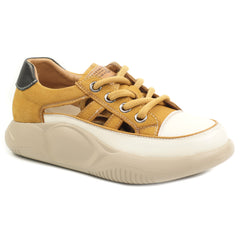 Feeling Pantofi dama decupati 68883 BROWN ID5328-BRN