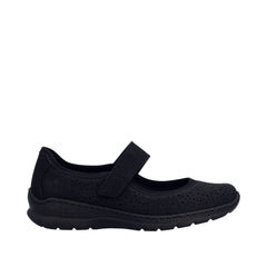 Rieker Pantofi dama perforati N4299 00 negru ID5331-NG