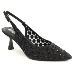 Menbur Pantofi dama decupati AM728 negru ID5351-NG